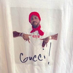 Mens lightly used supreme shirt authentic size large